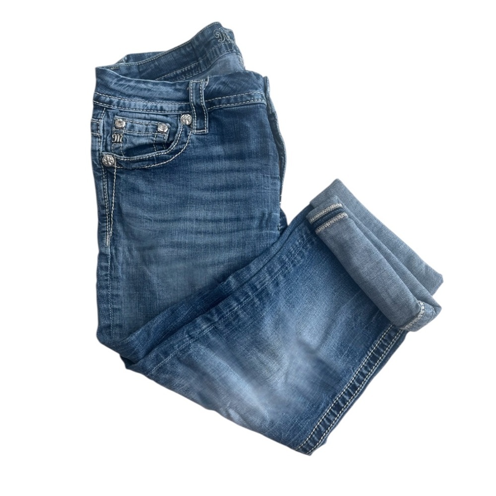 Miss Me Mid Rise Capris - Picture 5 of 6